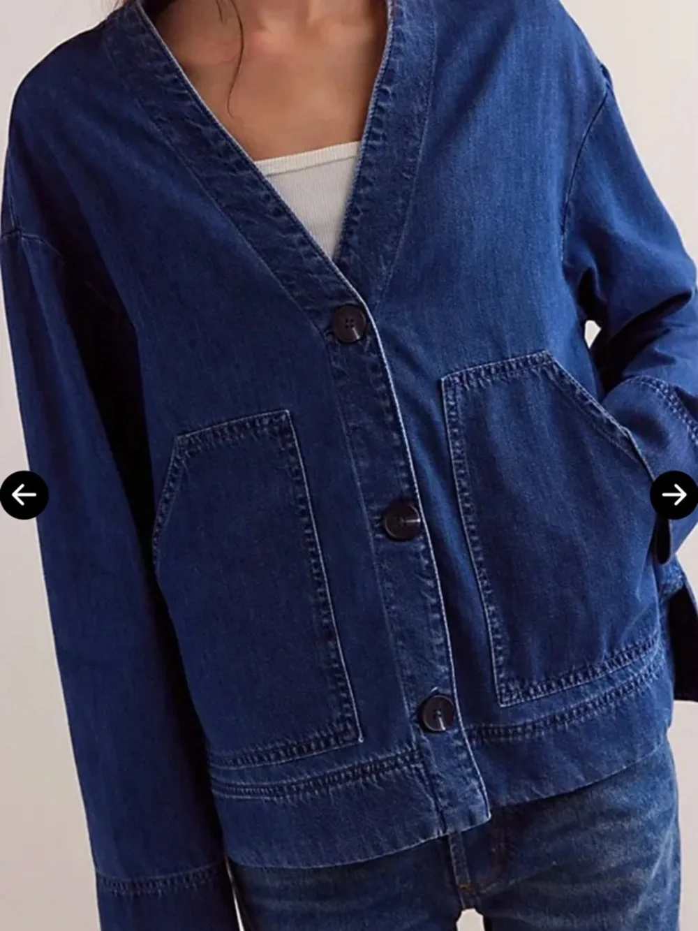 NWOT Free People We The Free
Mimi Denim Jacket - Picture 3 of 8